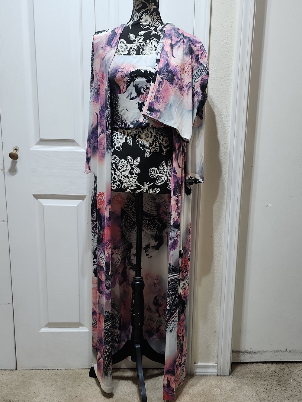 Fashion Nova Shes's My Muse 3 Piece Cardigan Short Set M/L